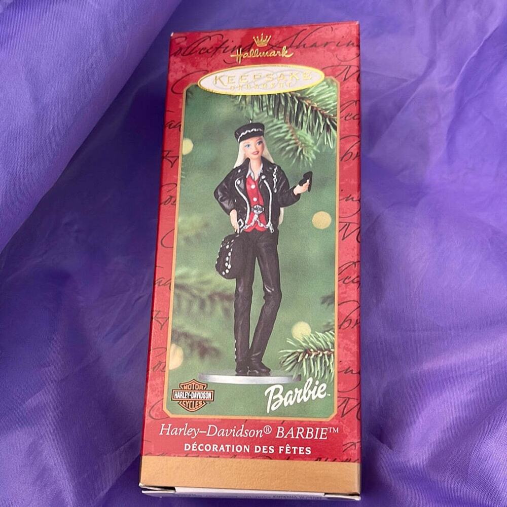 Hallmark Keepsake 2000 Harley-Davidson Barbie Doll Ornament